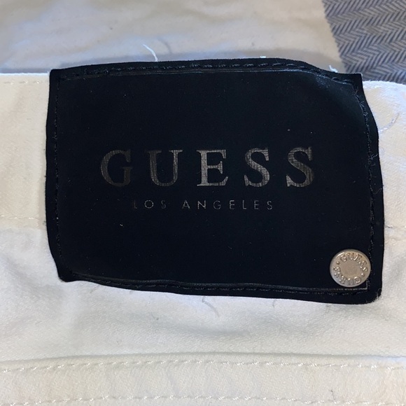 GUESS Jeans MOTO Biker Slim tapered SCOTCH FIT JEANS  Size 32 - Picture 13 of 16